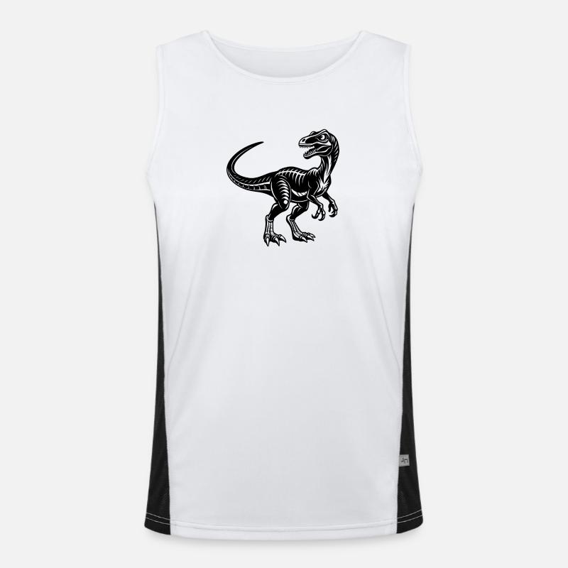 Velociraptor Men's Functional Contrast Tank Top 