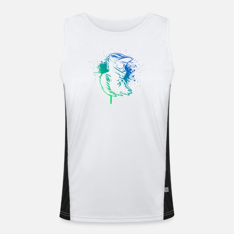 Conception compacte du motocross Débardeur respirant contrasté Homme 