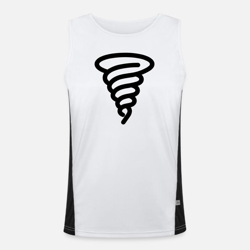 tornado Men's Functional Contrast Tank Top 