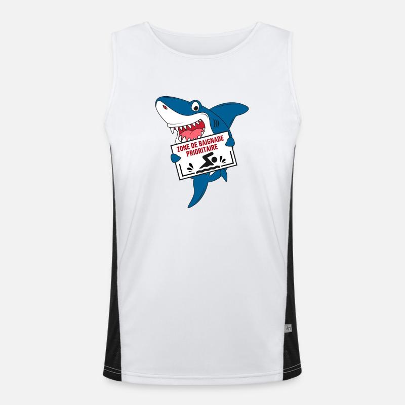 Priority Swimming Area Men's Functional Contrast Tank Top 