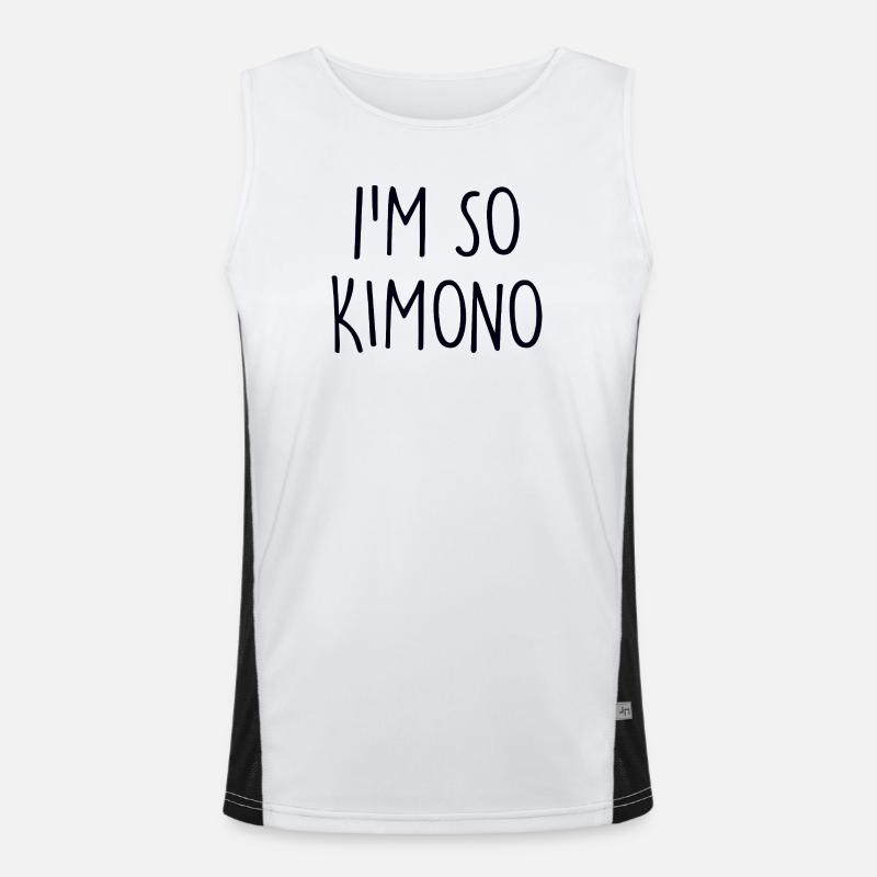 Kimono Débardeur respirant contrasté Homme 