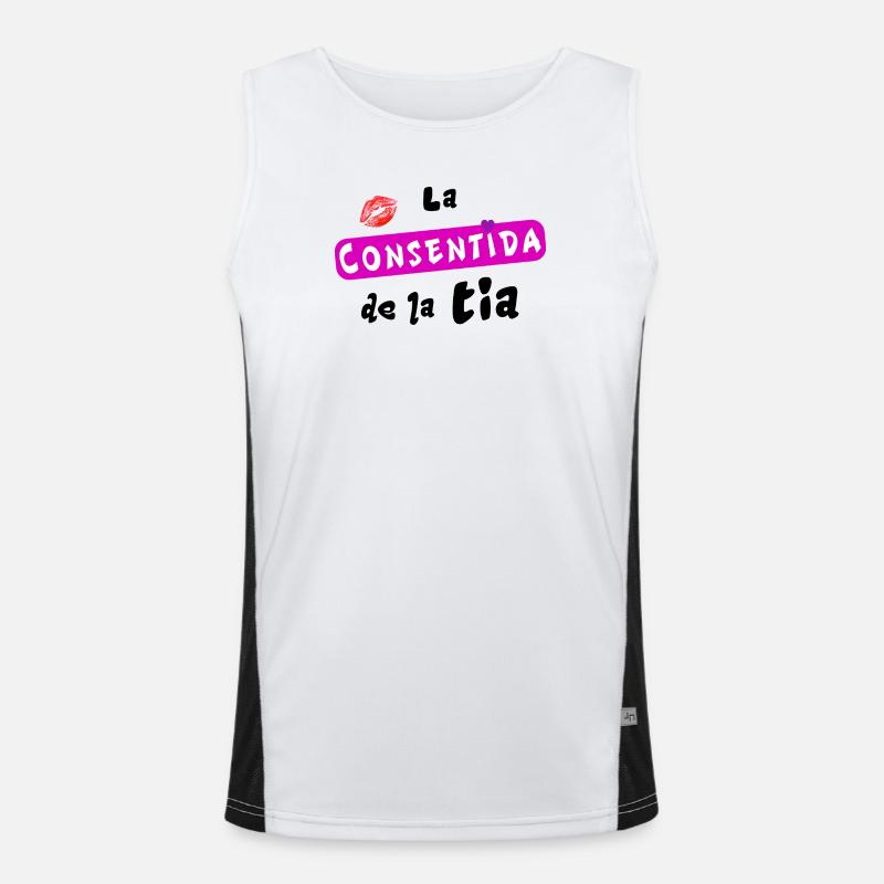 Aunt's darling Men's Functional Contrast Tank Top 