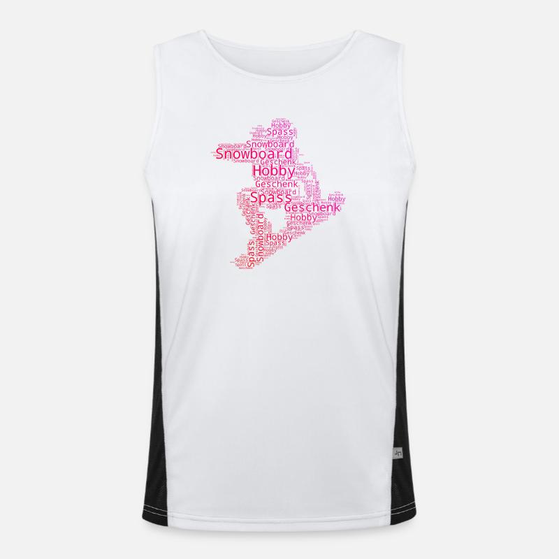 Direct Snowboard Statement Men's Functional Contrast Tank Top 