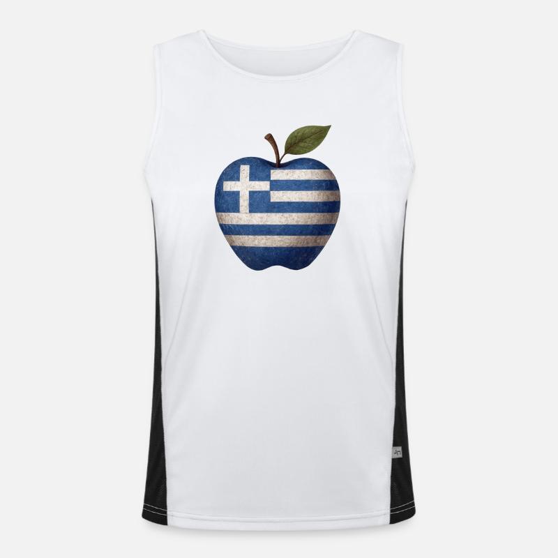Grèce Débardeur respirant contrasté Homme 