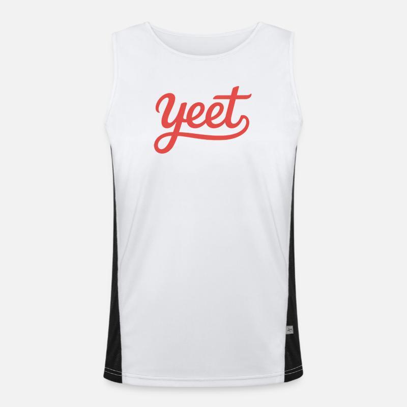 Yeet - Mèmes drôles de la génération Alpha Débardeur respirant contrasté Homme 