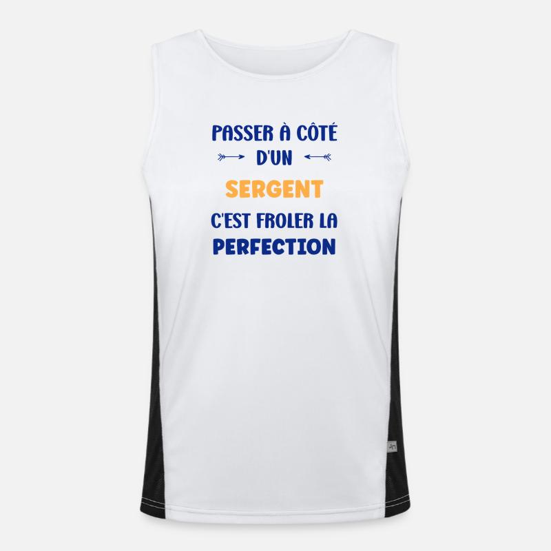 Sergeant Men's Functional Contrast Tank Top 