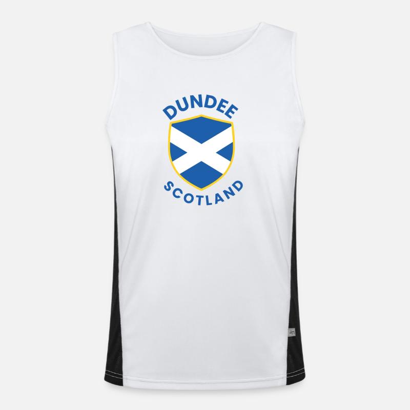 Blason de Dundee Satire, Cimier Débardeur respirant contrasté Homme 