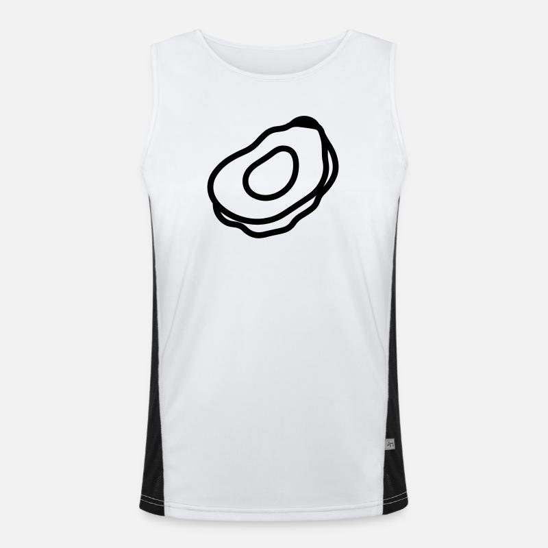 Auster Funktionelles Kontrast-Tank Top für Männer 