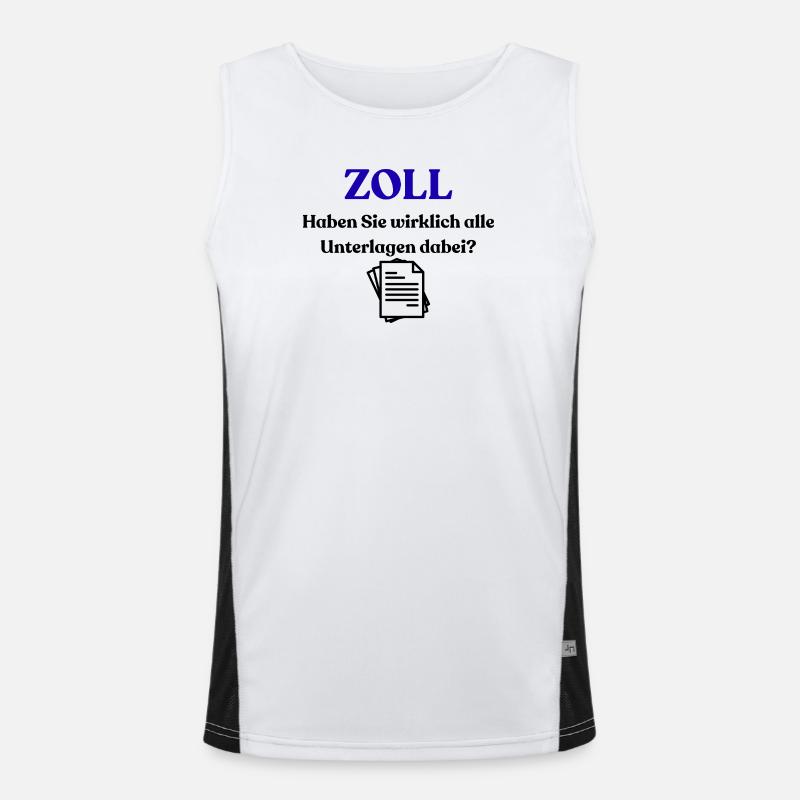 Customs Men's Functional Contrast Tank Top 