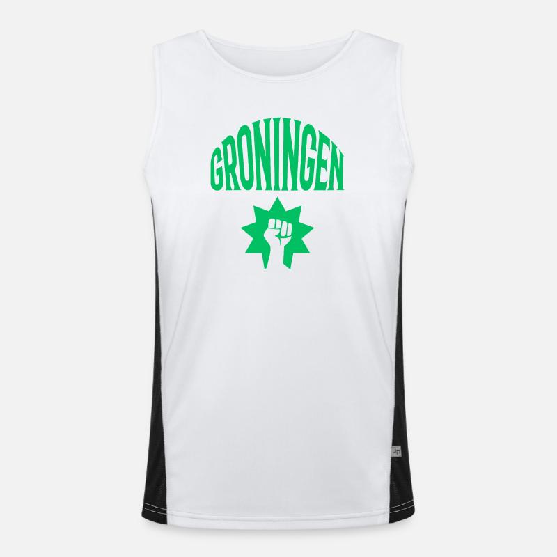 Groningen Men's Functional Contrast Tank Top 
