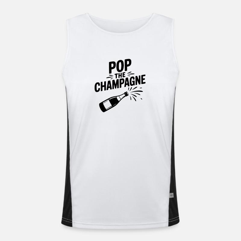 Faites éclater le Débardeur respirant contrasté Homme 