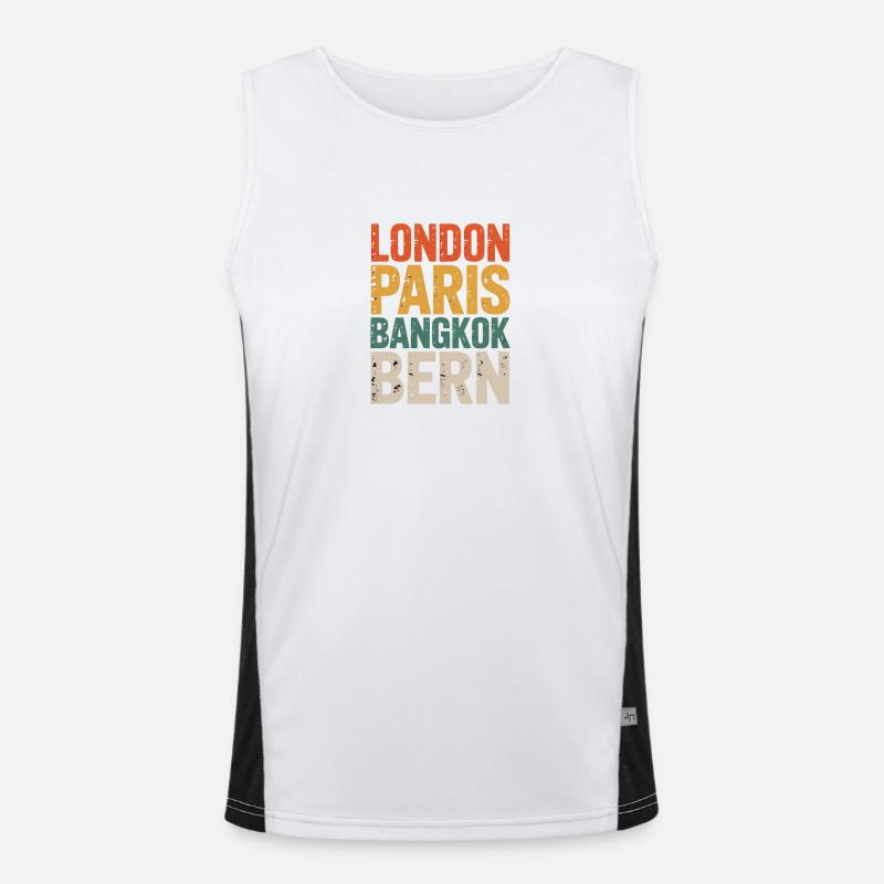 Bern Men's Functional Contrast Tank Top 