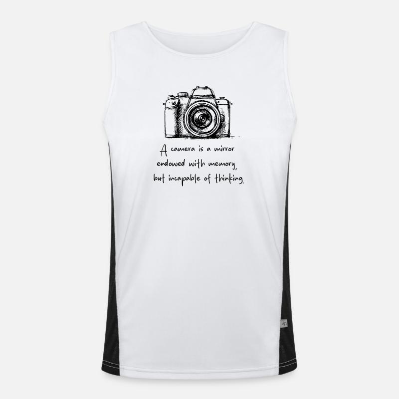Fotografie jenseits der Techinique Funktionelles Kontrast-Tank Top für Männer 