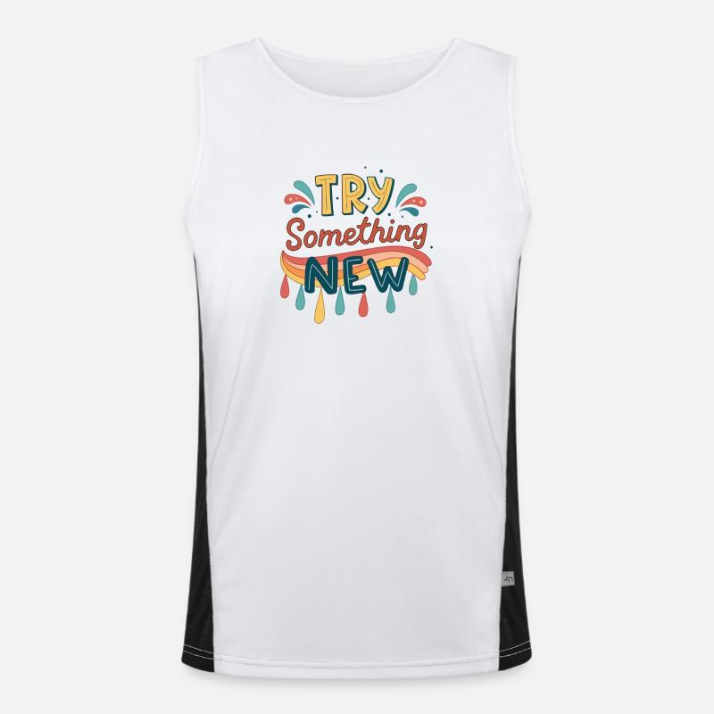 Try Something New Men's Functional Contrast Tank Top 