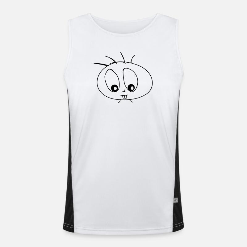 Puppe Funktionelles Kontrast-Tank Top für Männer 