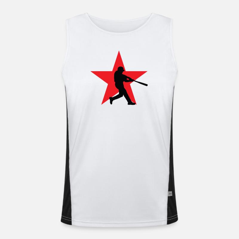 Baseball - Sport Débardeur respirant contrasté Homme 