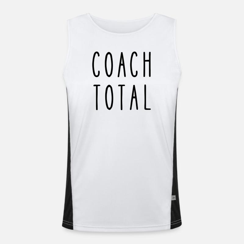 coach total Débardeur respirant contrasté Homme 
