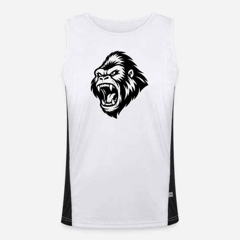 Gorilla Aggressive Men's Functional Contrast Tank Top 