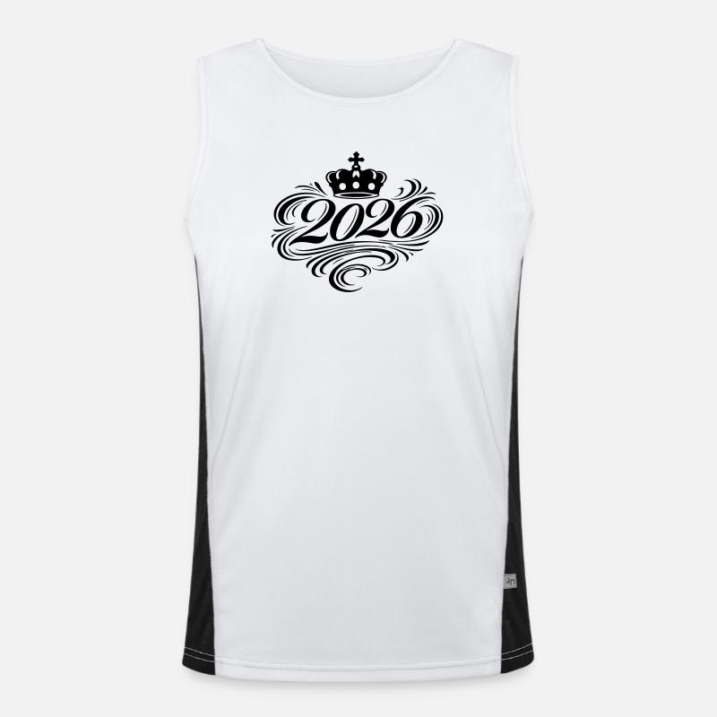 2026 Edel Funktionelles Kontrast-Tank Top für Männer 