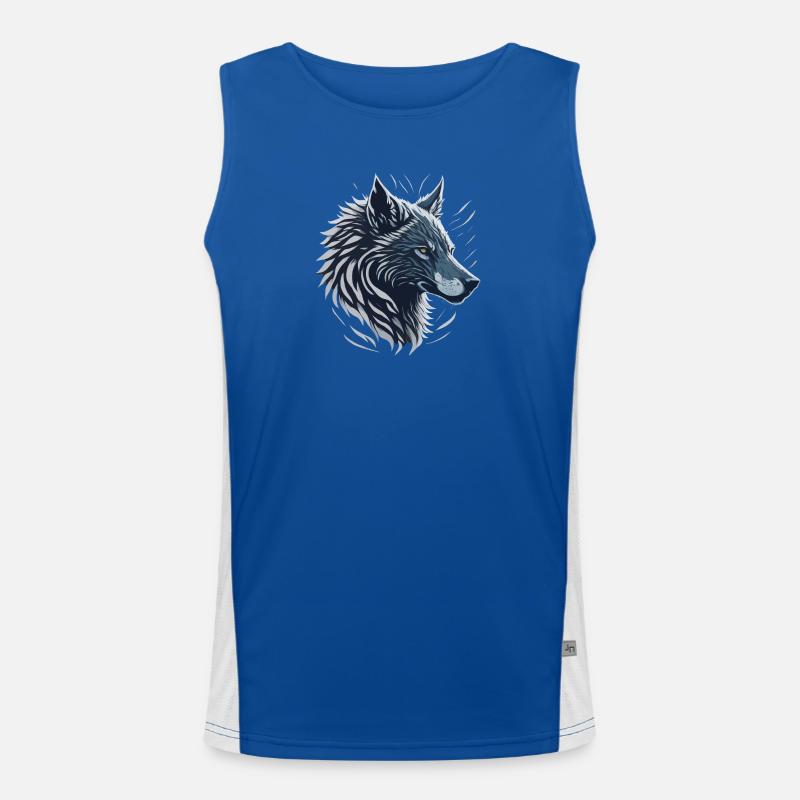 Blue Wolf Men's Functional Contrast Tank Top 