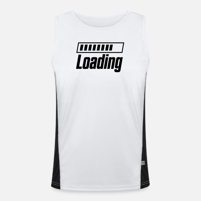 Loading Loading Bar Men's Functional Contrast Tank Top 