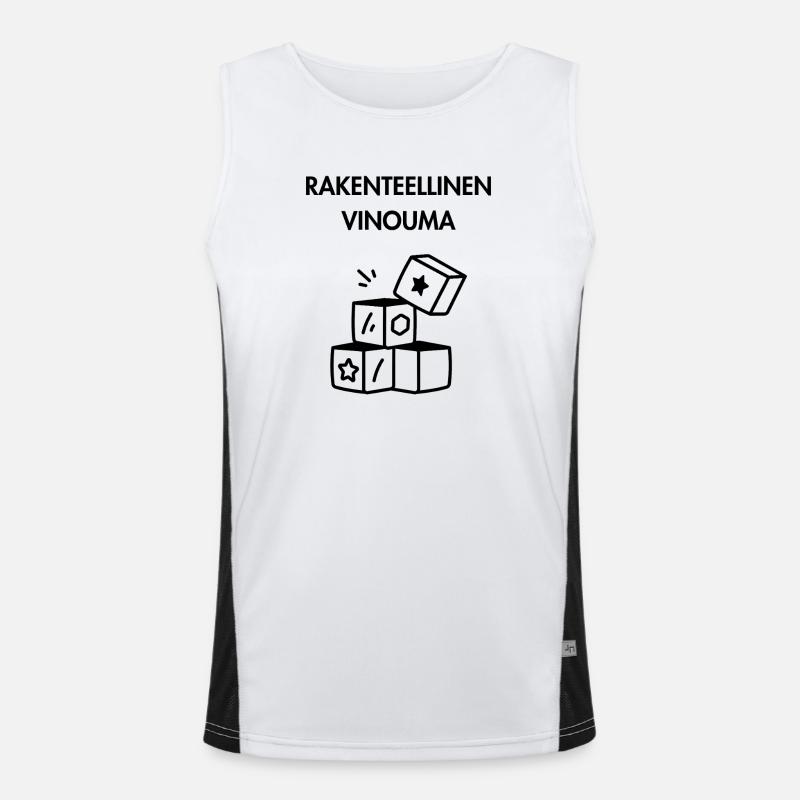 Structural bias Men's Functional Contrast Tank Top 