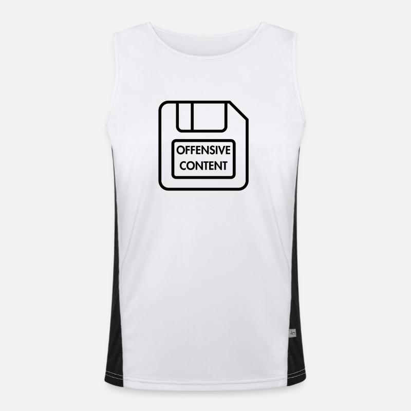 Offensive content Men's Functional Contrast Tank Top 
