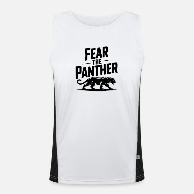 Crainte de la Panthère Débardeur respirant contrasté Homme 