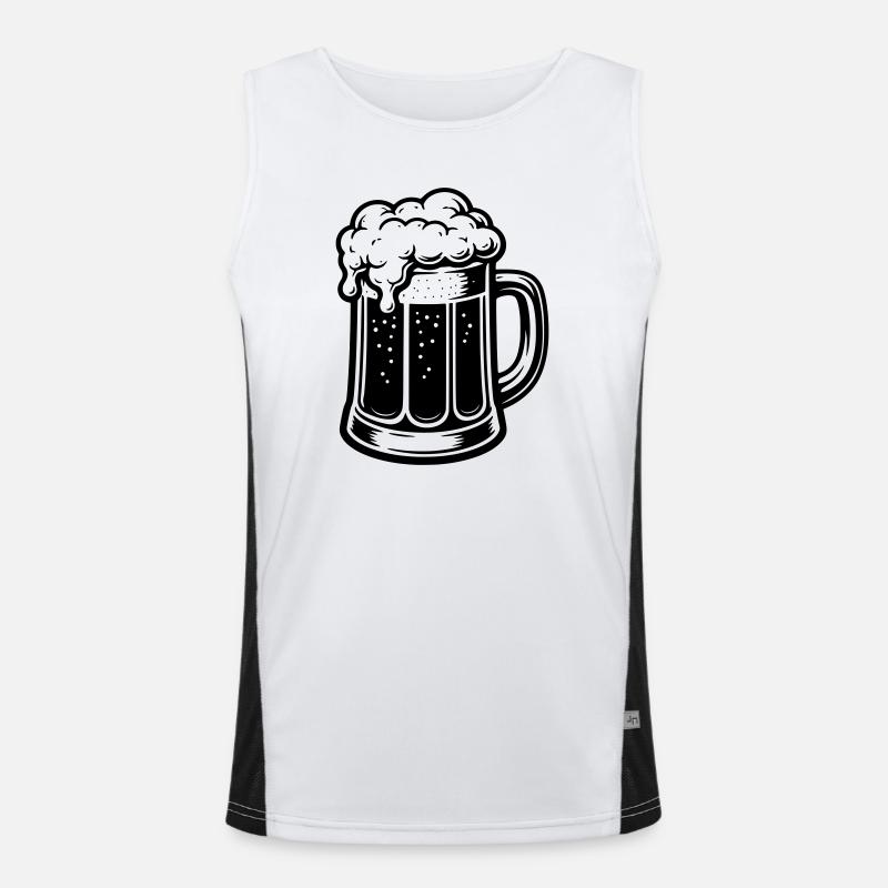 Bierstein Funktionelles Kontrast-Tank Top für Männer 