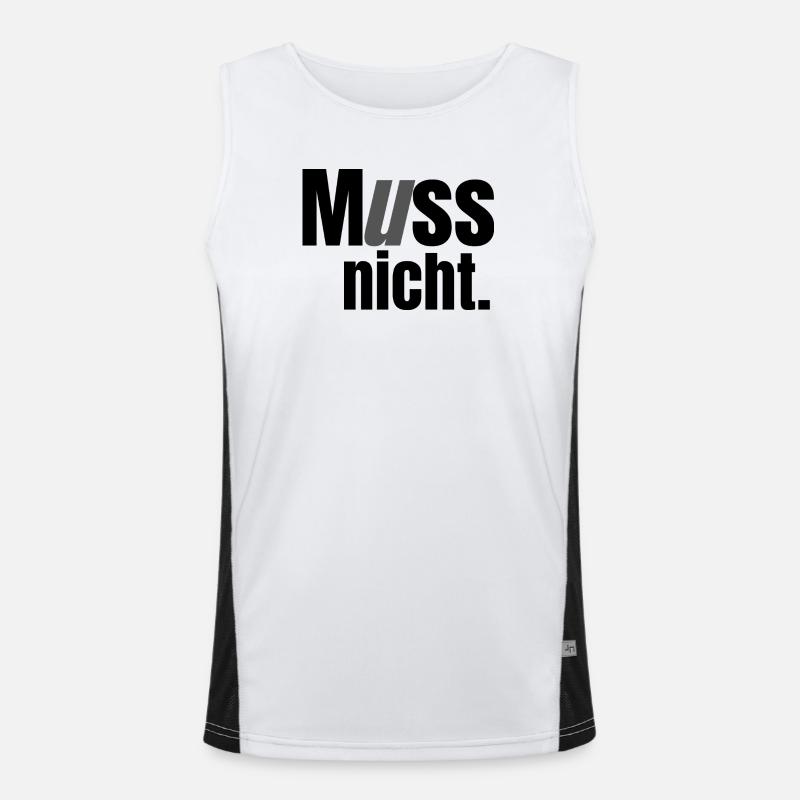 It doesn't have to be Men's Functional Contrast Tank Top 