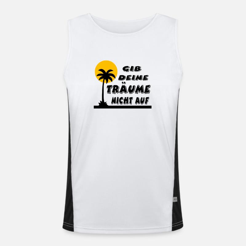 Dreams Men's Functional Contrast Tank Top 