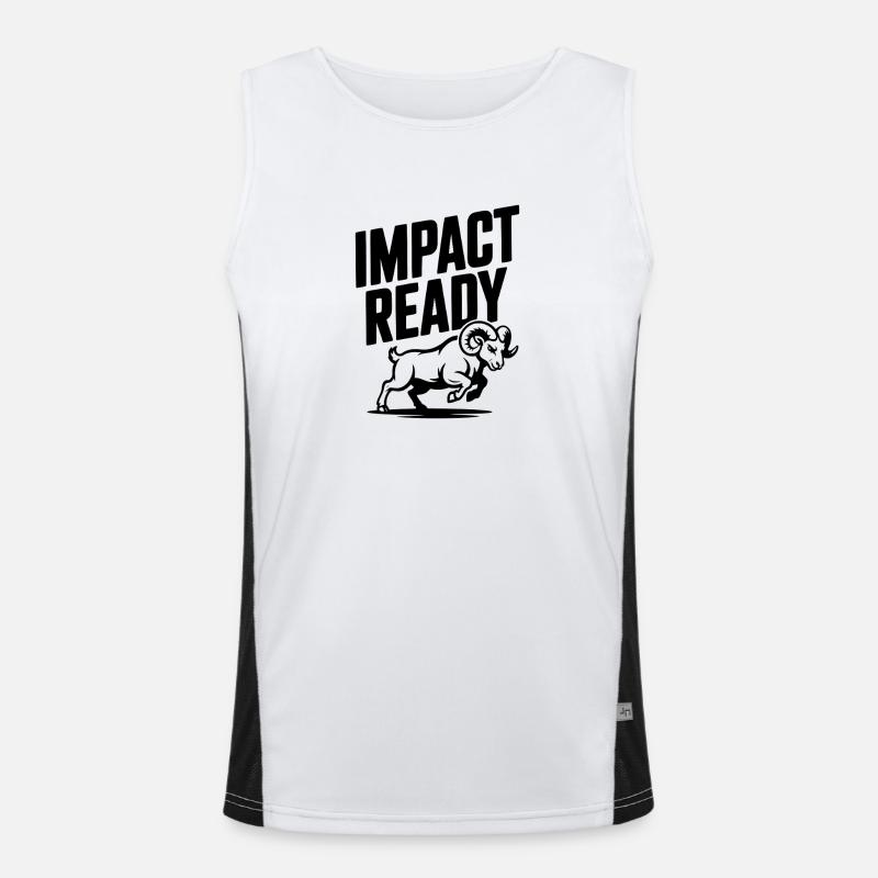 Aufgriffbereit Funktionelles Kontrast-Tank Top für Männer 