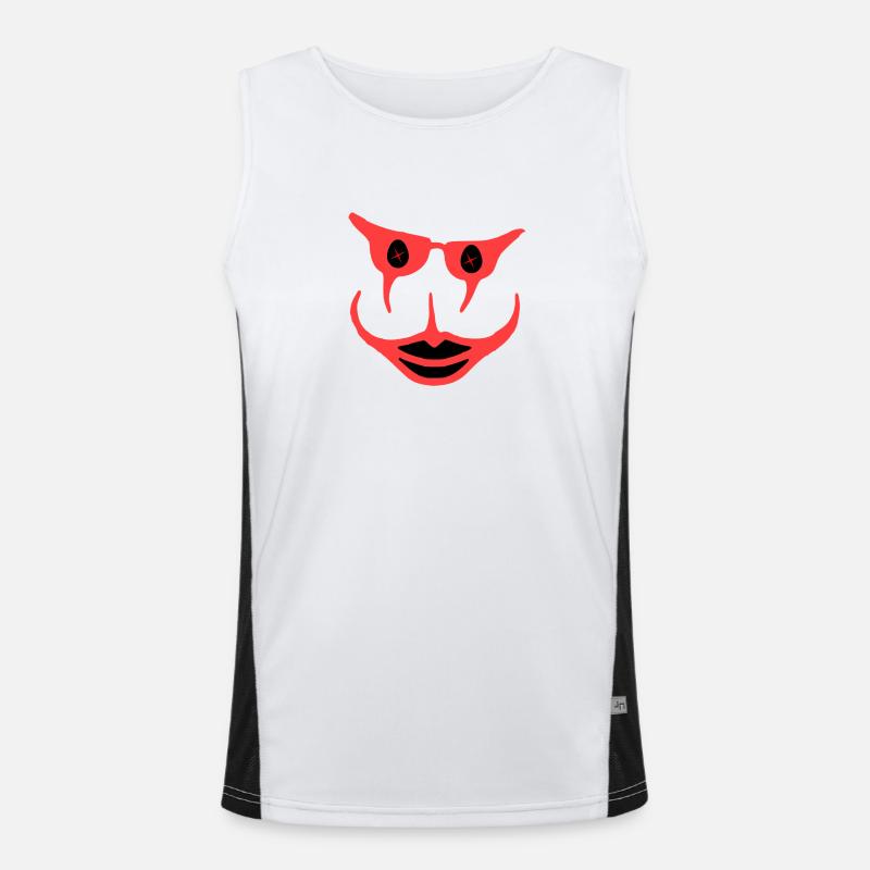 Lustig Funktionelles Kontrast-Tank Top für Männer 