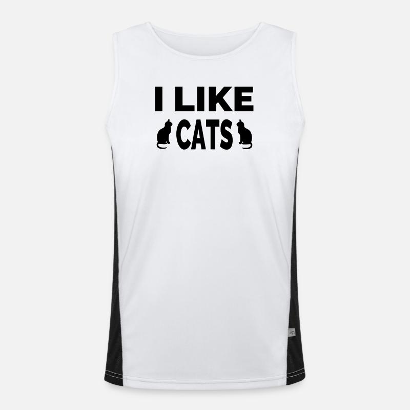 feline Men's Functional Contrast Tank Top 