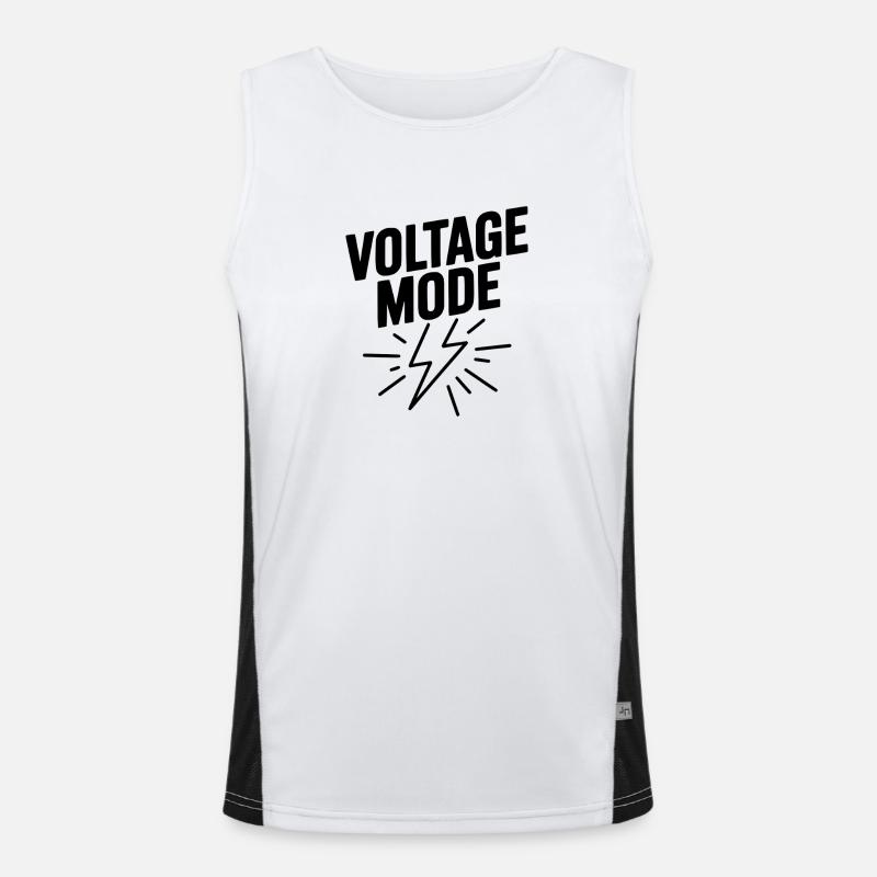 Voltage Mode Men's Functional Contrast Tank Top 