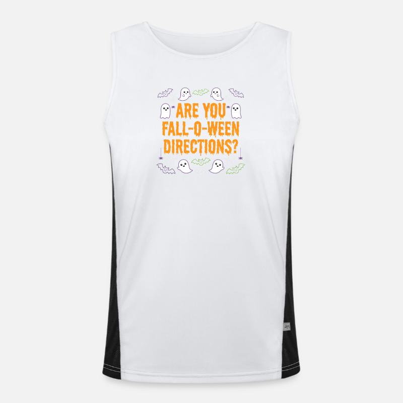 Are you an Autumn O-Ween Instruction Teacher? Hallow Men's Functional Contrast Tank Top 