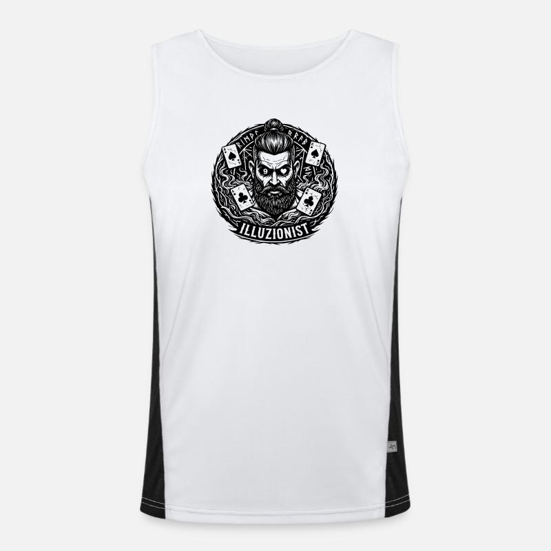 Viking Wizard Men's Functional Contrast Tank Top 