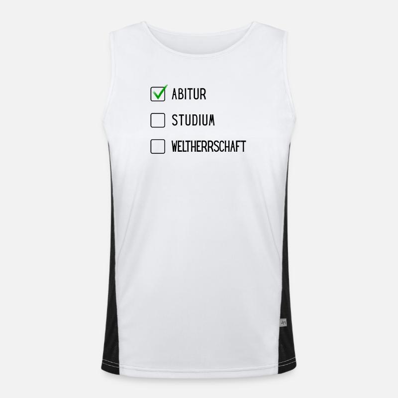 ABI Funktionelles Kontrast-Tank Top für Männer 