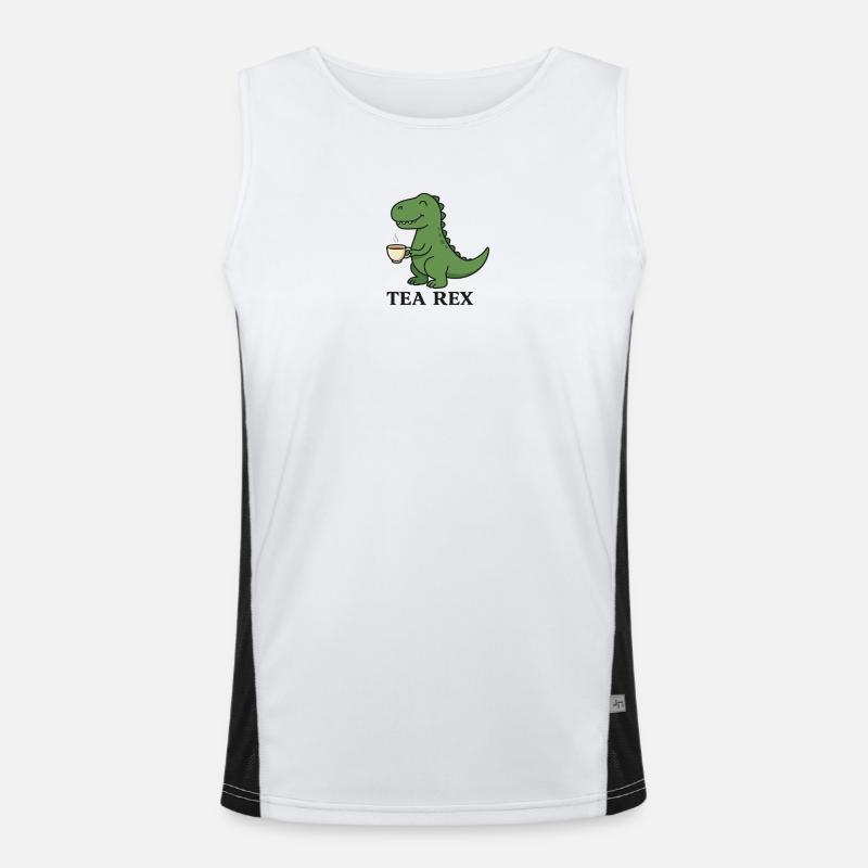Thé Rex Dino avec Thé Débardeur respirant contrasté Homme 