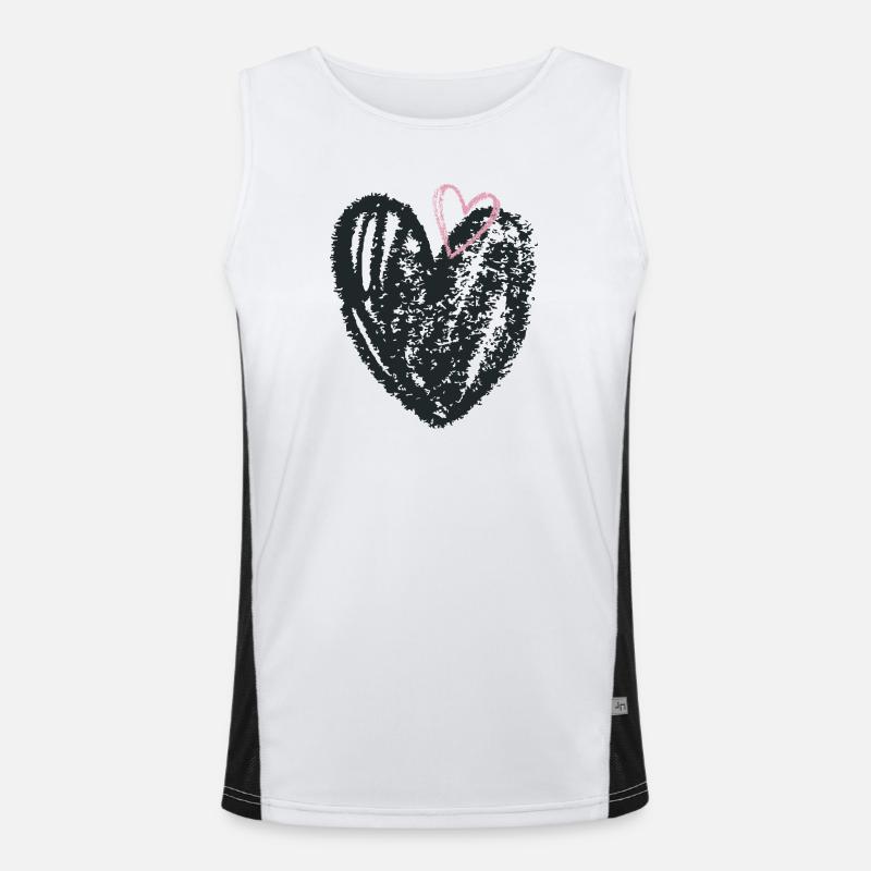 Dual Core Men's Functional Contrast Tank Top 