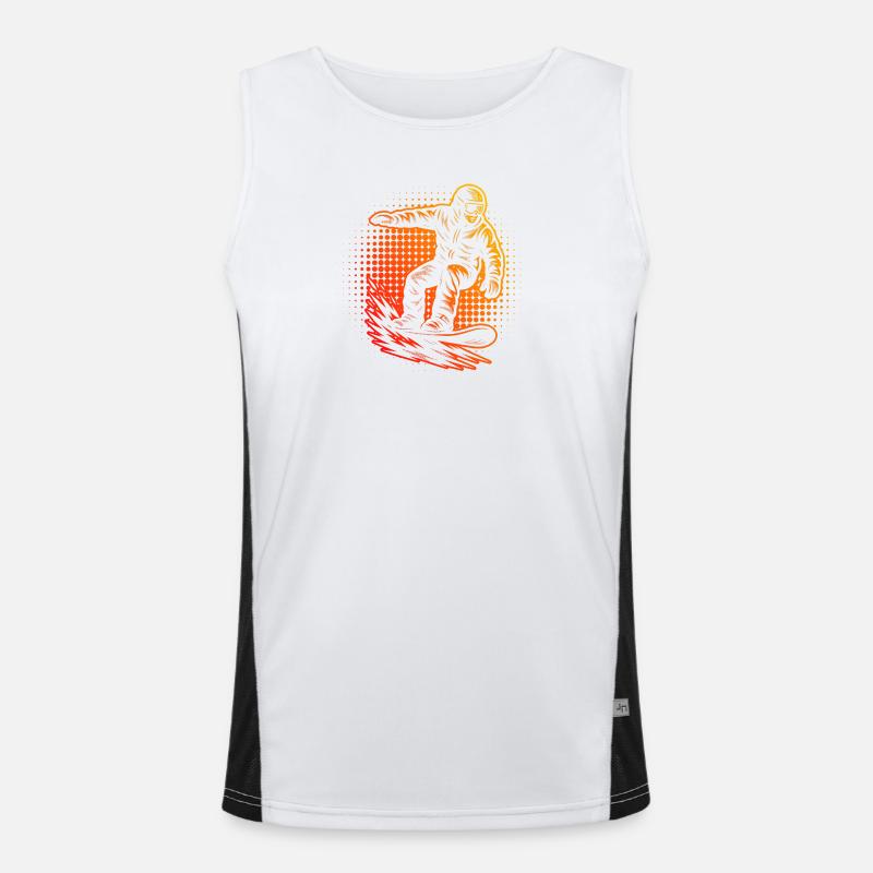 Direct Snowboard Statement Men's Functional Contrast Tank Top 