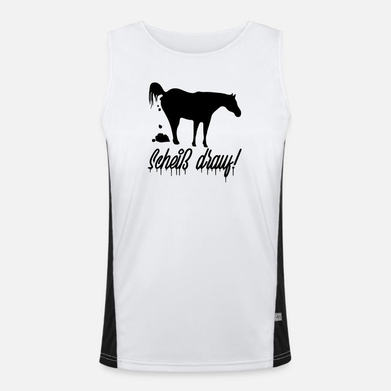 scheiss_drauf Men's Functional Contrast Tank Top 