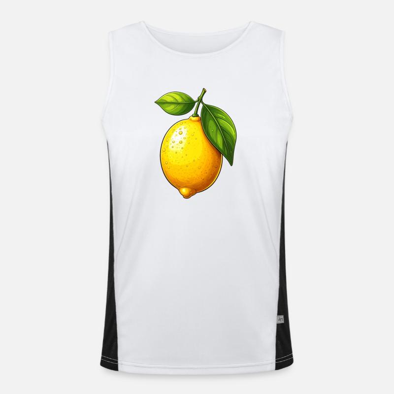 lemon Men's Functional Contrast Tank Top 