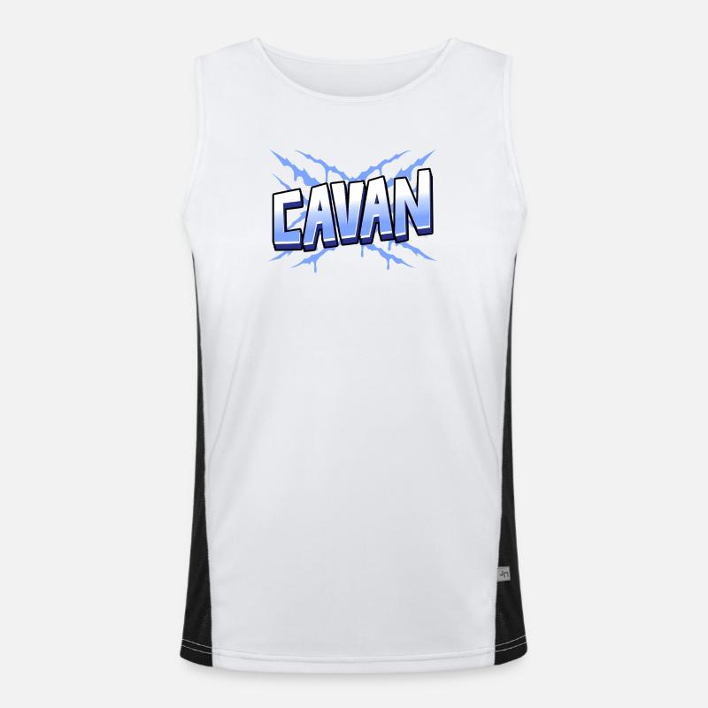 Cavan County, Irland Funktionelles Kontrast-Tank Top für Männer 
