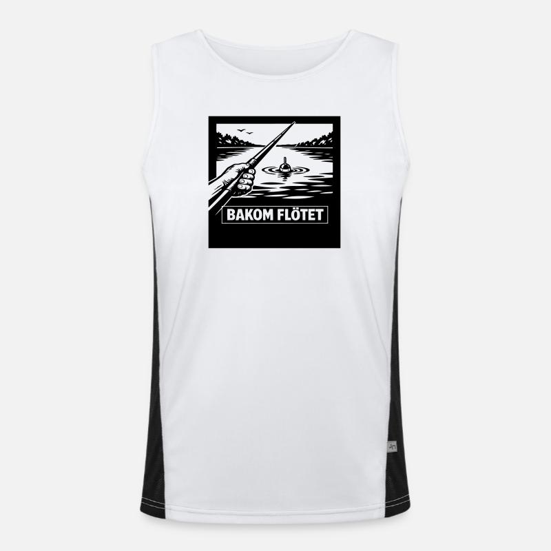 Hinter den Kulissen Funktionelles Kontrast-Tank Top für Männer 