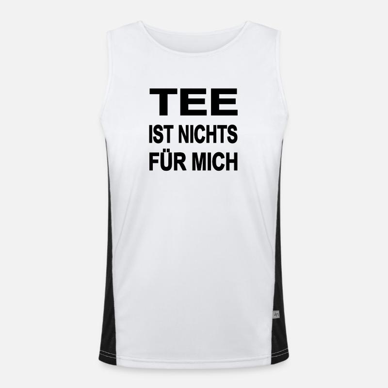 Tea Men's Functional Contrast Tank Top 