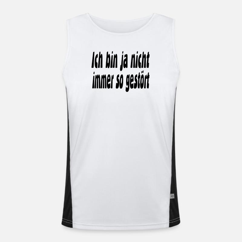 GESTÖRT Men's Functional Contrast Tank Top 