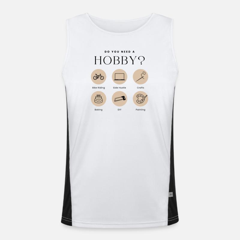 Hobby-Modus an Funktionelles Kontrast-Tank Top für Männer 