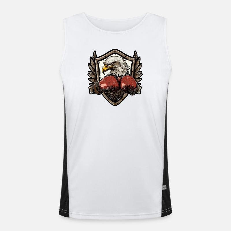 Eagle Boxer MMA Men's Functional Contrast Tank Top 