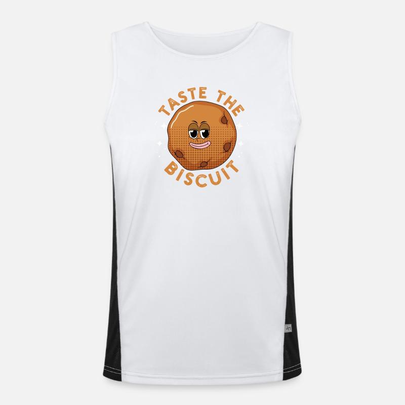 Probieren Sie den Keks Funktionelles Kontrast-Tank Top für Männer 